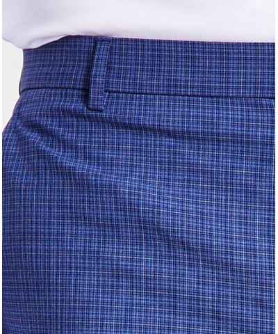 Men's Modern-Fit TH Flex Stretch Plaid Dress Pants PD04 $26.40 Pants