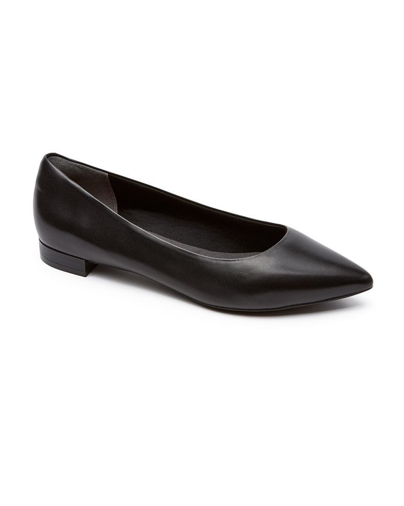 Women's Adelyn Ballet Flats Black $45.60 Shoes