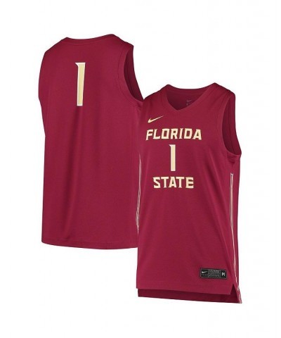 Men's and Women's 1 Garnet Florida State Seminoles Replica Basketball Jersey $45.89 Jersey