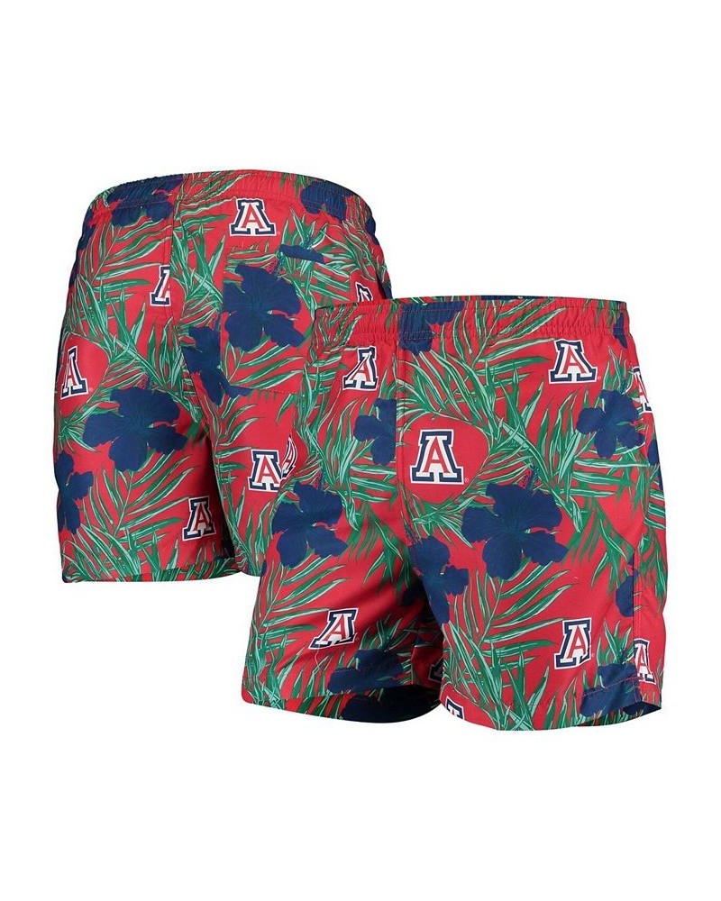 Men's Red Arizona Wildcats Swimming Trunks $23.40 Swimsuits