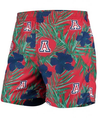 Men's Red Arizona Wildcats Swimming Trunks $23.40 Swimsuits