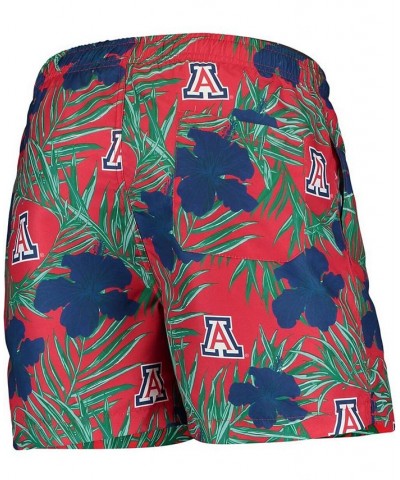 Men's Red Arizona Wildcats Swimming Trunks $23.40 Swimsuits