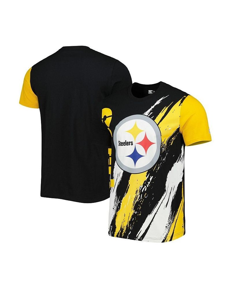 Men's Black Pittsburgh Steelers Extreme Defender T-shirt $32.47 T-Shirts