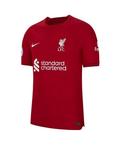 Men's Red Liverpool 2022/23 Home Authentic Blank Jersey $57.60 Jersey