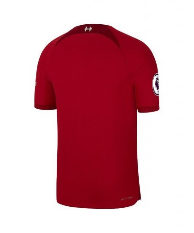 Men's Red Liverpool 2022/23 Home Authentic Blank Jersey $57.60 Jersey