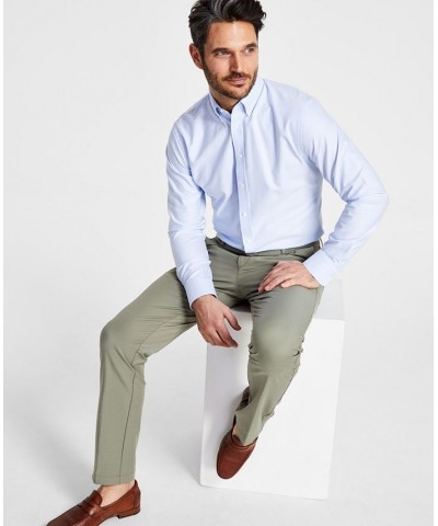 Men's Classic-Fit Cotton Stretch Performance Dress Pants PD03 $28.04 Pants