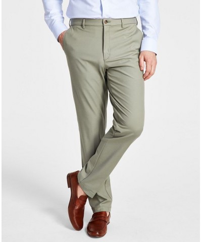 Men's Classic-Fit Cotton Stretch Performance Dress Pants PD03 $28.04 Pants