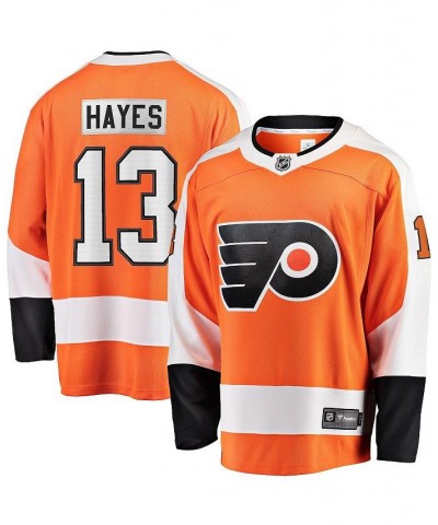 Men's Branded Kevin Hayes Orange Philadelphia Flyers Home Premier Breakaway Player Jersey $52.17 Jersey