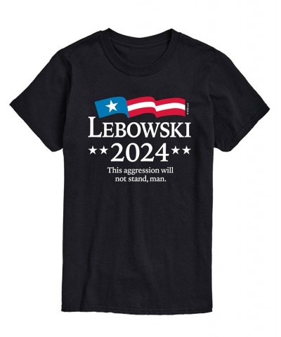 Men's The Big Lebowski Lebowski 2024 T-shirt Black $19.94 T-Shirts