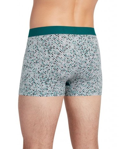 Men's Chafe Proof Pouch Cotton Stretch Trunk, Pack of 3 Green $23.00 Underwear