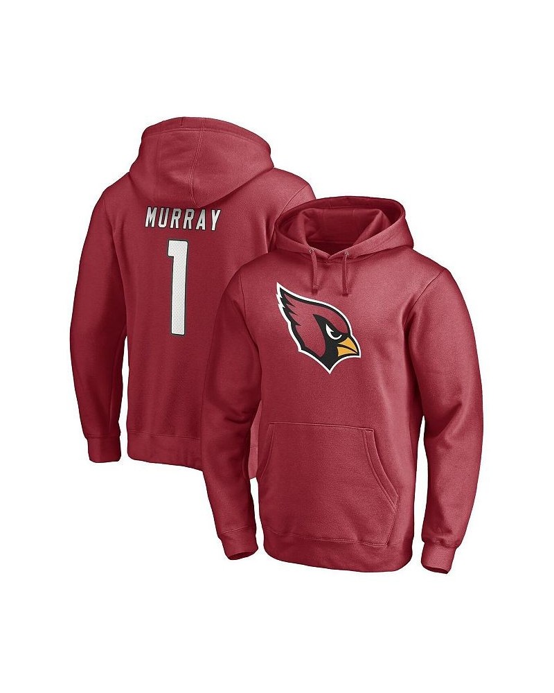 Men's Branded Kyler Murray Cardinal Arizona Cardinals Player Icon Name and Number Pullover Hoodie $45.89 Sweatshirt