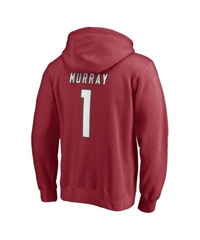 Men's Branded Kyler Murray Cardinal Arizona Cardinals Player Icon Name and Number Pullover Hoodie $45.89 Sweatshirt