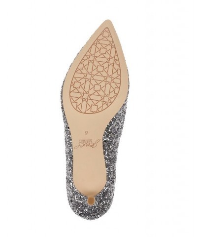 Women's Royalty Evening Pumps Smoke Chunky Glitter $42.57 Shoes