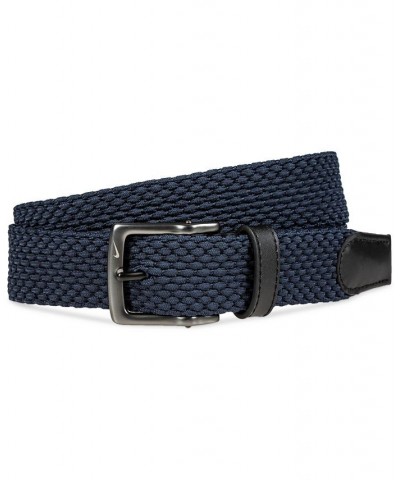 Men's Gflex Stretch Woven Belt Blue $35.75 Belts