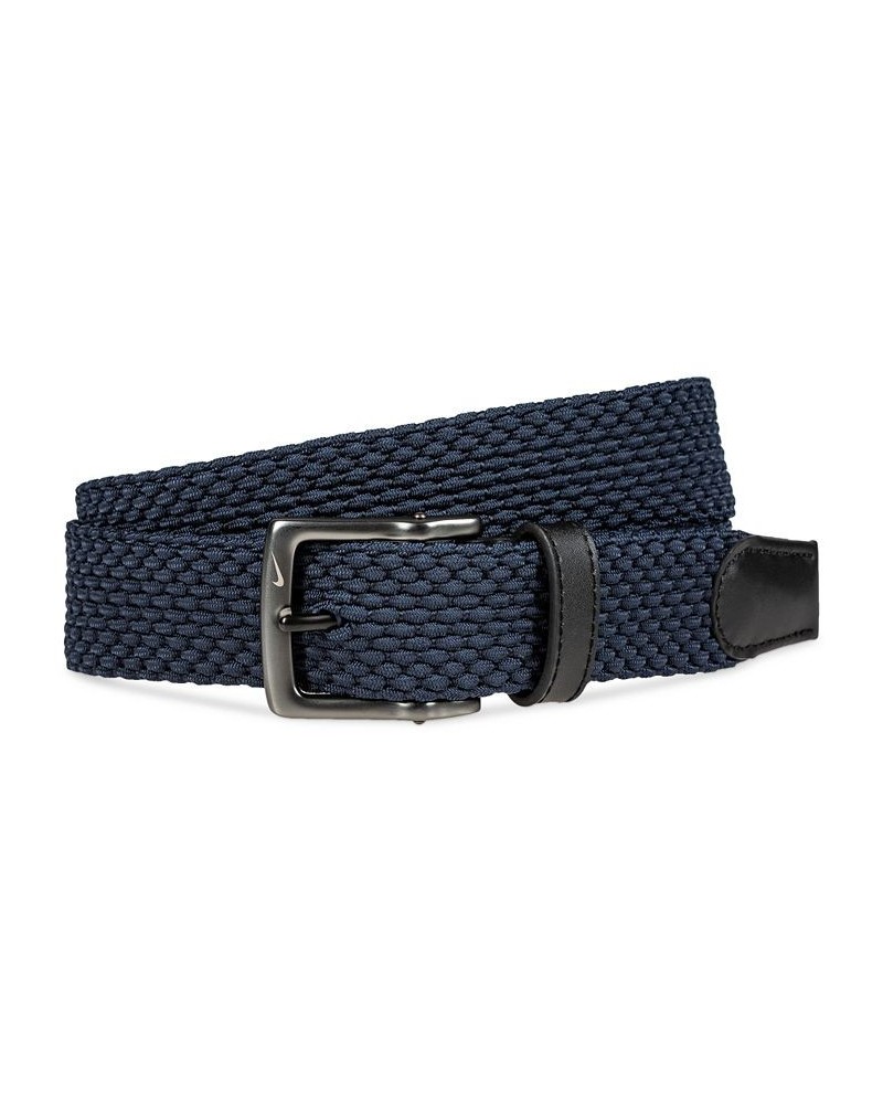 Men's Gflex Stretch Woven Belt Blue $35.75 Belts