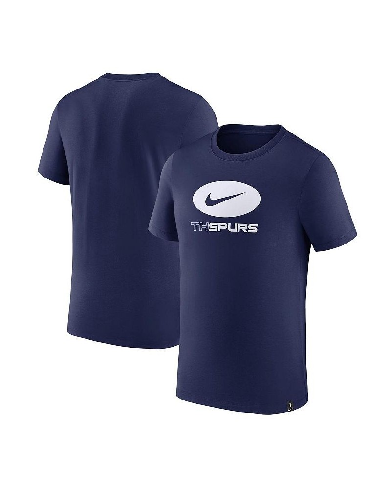 Men's Navy Tottenham Hotspur Swoosh T-shirt $16.40 T-Shirts