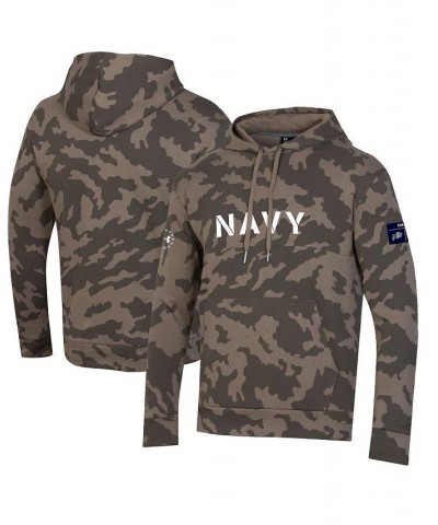 Men's Camo Navy Midshipmen Military-Inspired Appreciation Pullover Hoodie $42.00 Sweatshirt