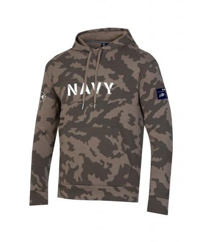 Men's Camo Navy Midshipmen Military-Inspired Appreciation Pullover Hoodie $42.00 Sweatshirt