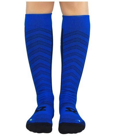 Men's Featherweight Compression Socks Sporty Blue $30.00 Socks