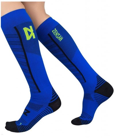 Men's Featherweight Compression Socks Sporty Blue $30.00 Socks