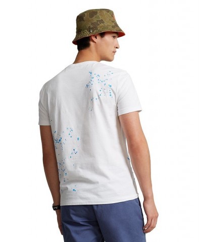 Men's Classic-Fit Big Pony Jersey T-Shirt White $36.70 T-Shirts